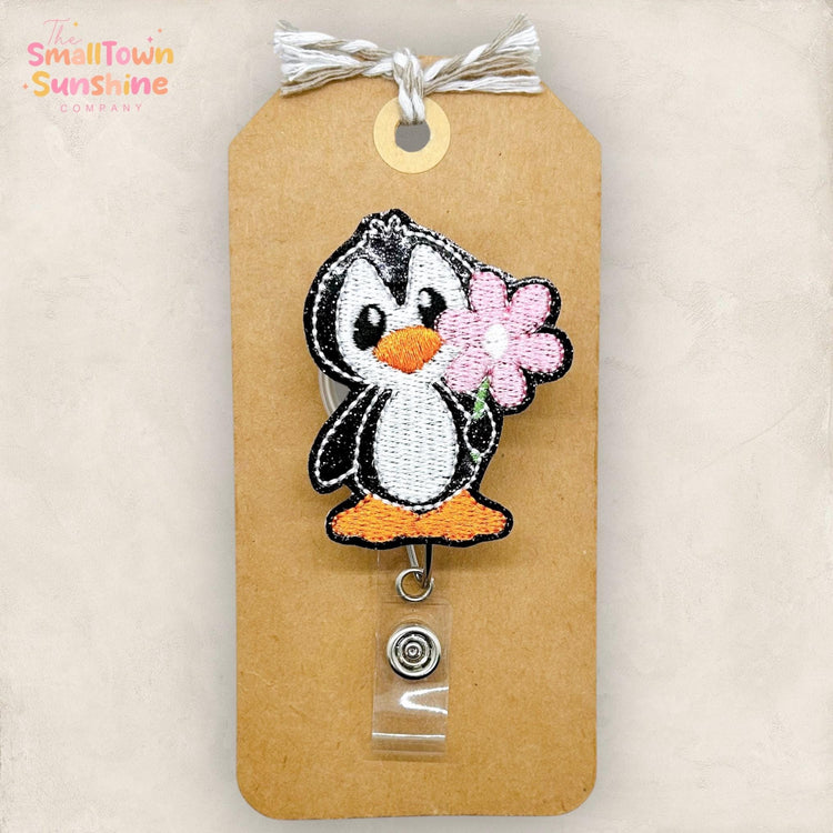 Black Penguin Badge Topper