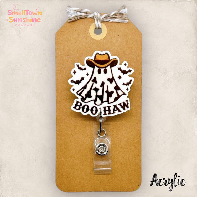 Boo Haw Badge Topper