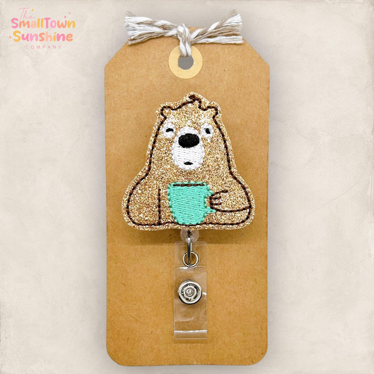 Barely Awake Badge Topper