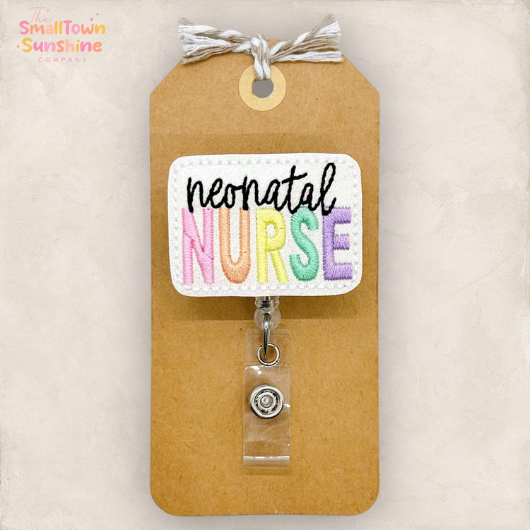 Neonatal Nurse Badge Topper