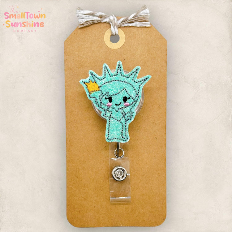 Statue of Liberty Badge Topper