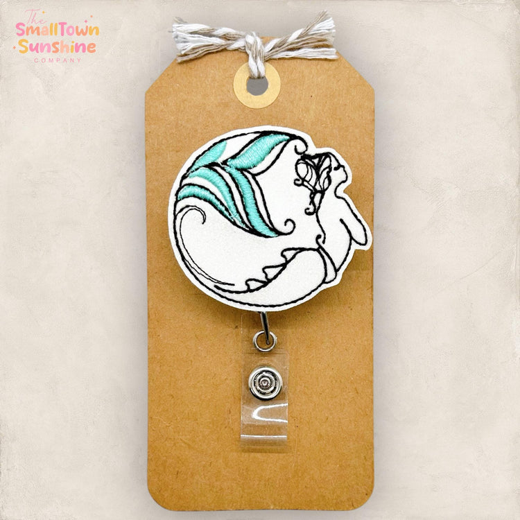 Mermaid Badge Topper