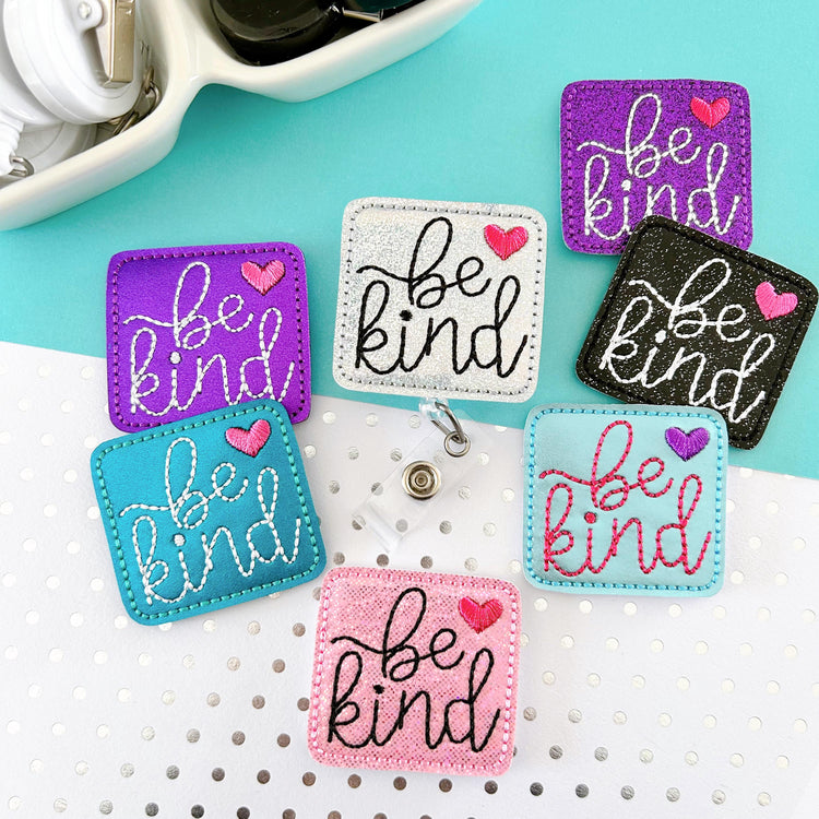 Be Kind Badge Topper