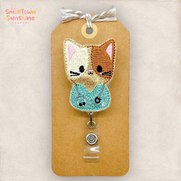 Nurse Kitty Badge Topper