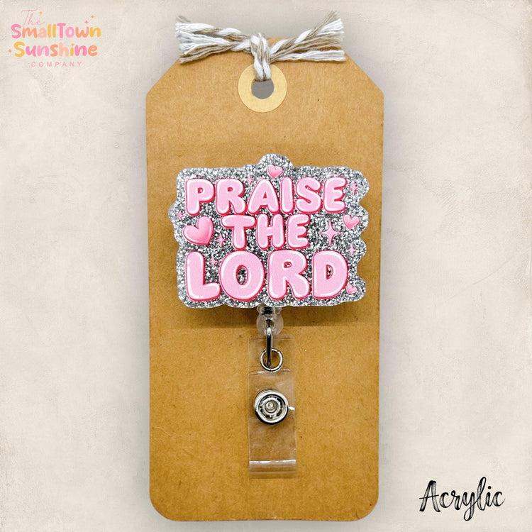 Praise the Lord Badge Topper