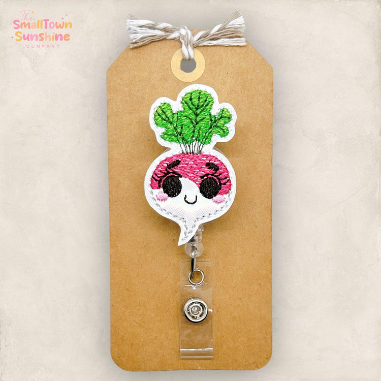 Radish Badge Topper