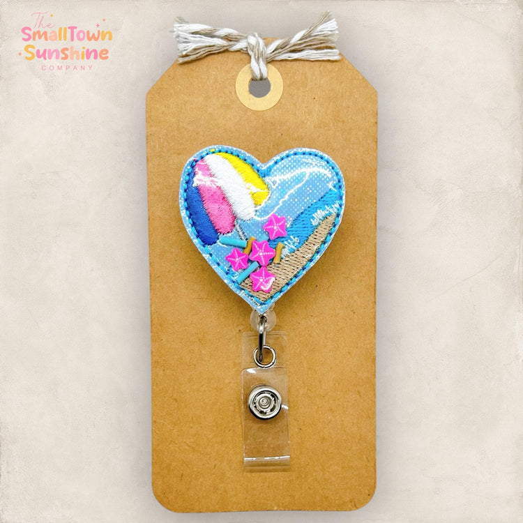 Beach Shaker Badge Topper