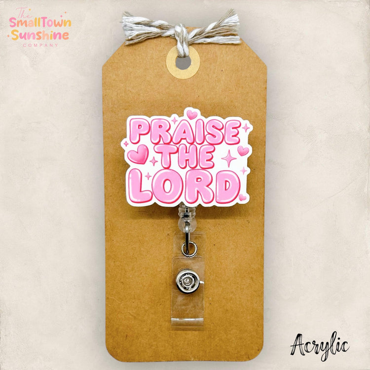 Praise the Lord Badge Topper