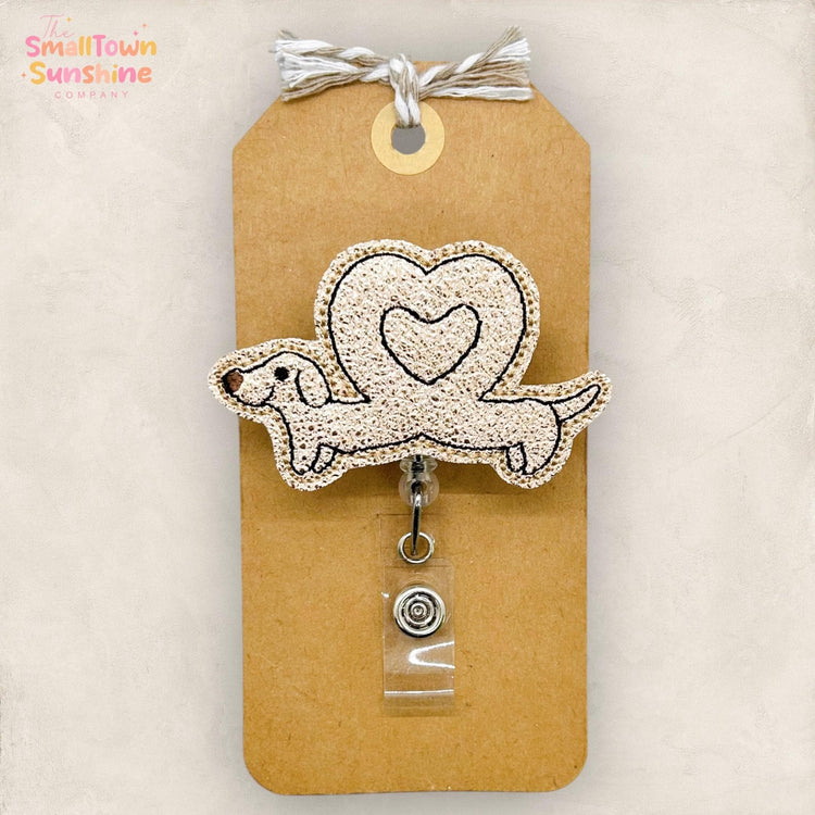 Dachshund Badge Topper