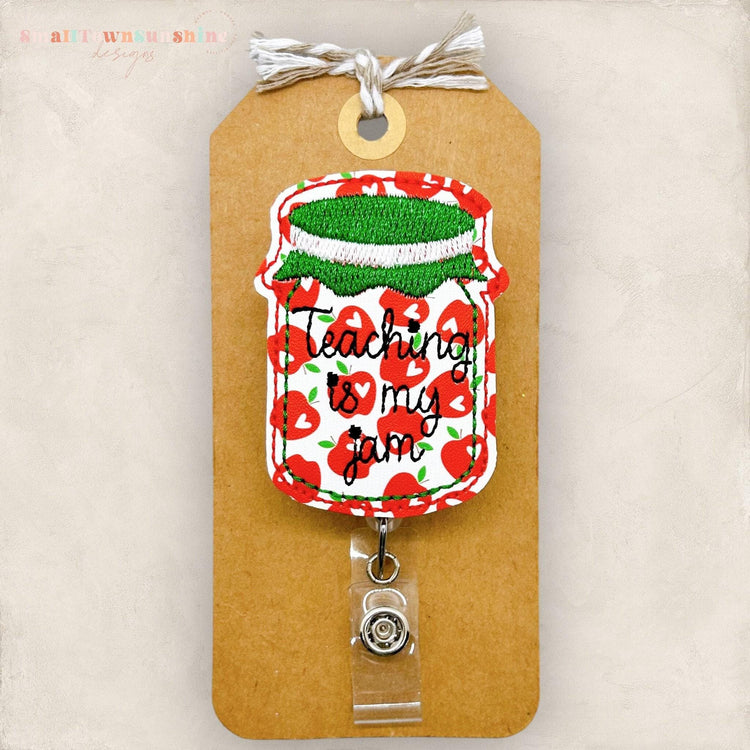 Teaching is my Jam Badge Topper