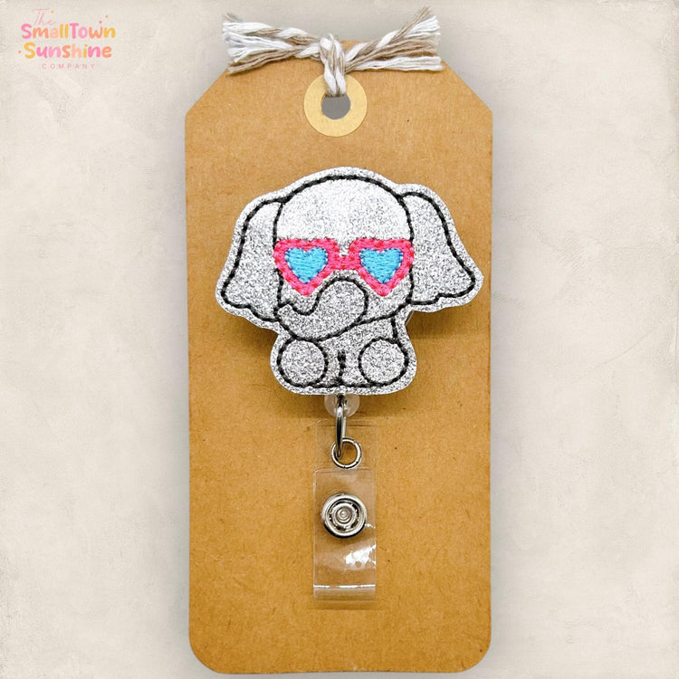 Summer Elephant Badge Topper