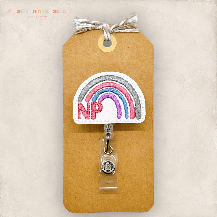 NP Rainbow Badge Topper