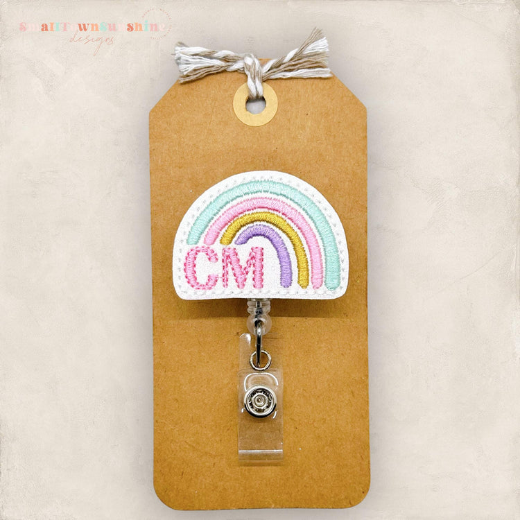 CM Rainbow Badge Topper