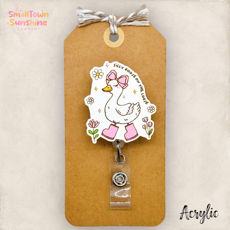 Silly Goose on the Loose Badge Topper