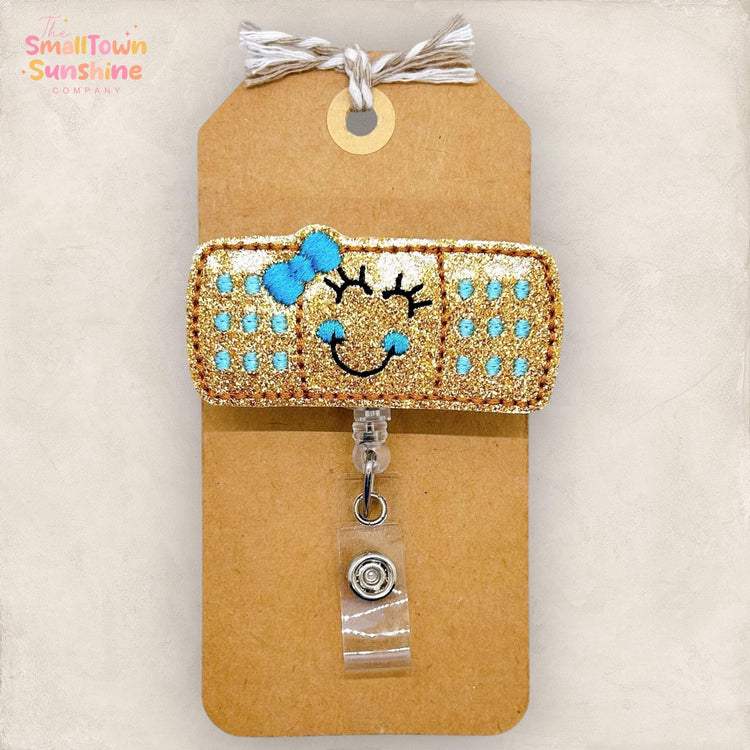 Bandage with Bow Badge Topper