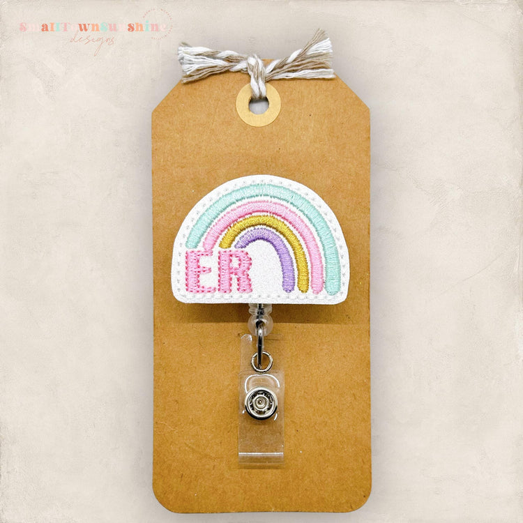 ER Rainbow Badge Topper