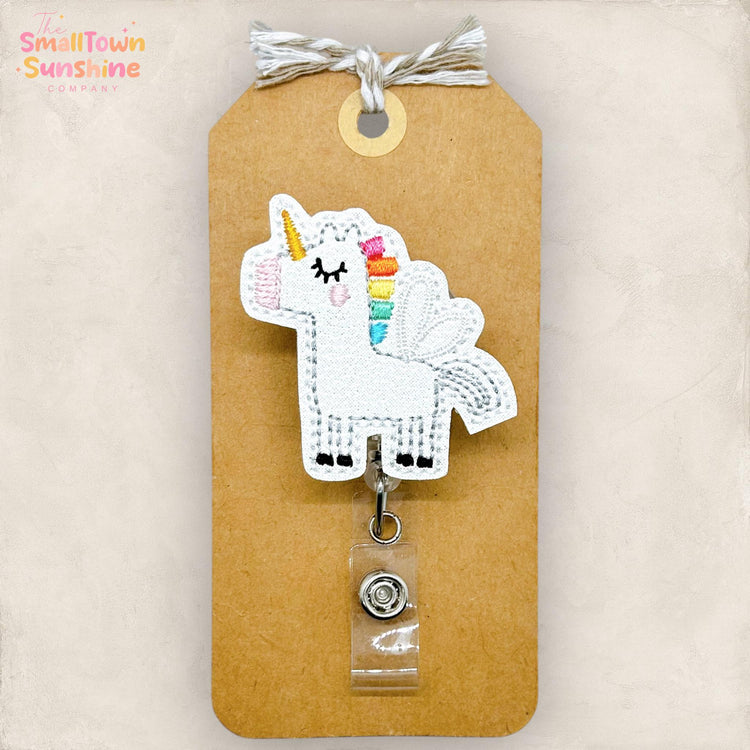 Unicorn Fairy Badge Topper