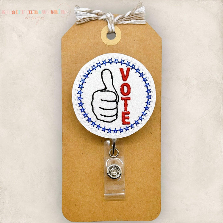 Vote Badge Topper