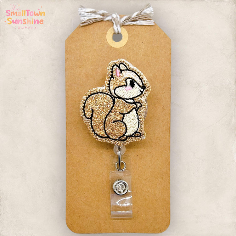 Squirrel Badge Topper