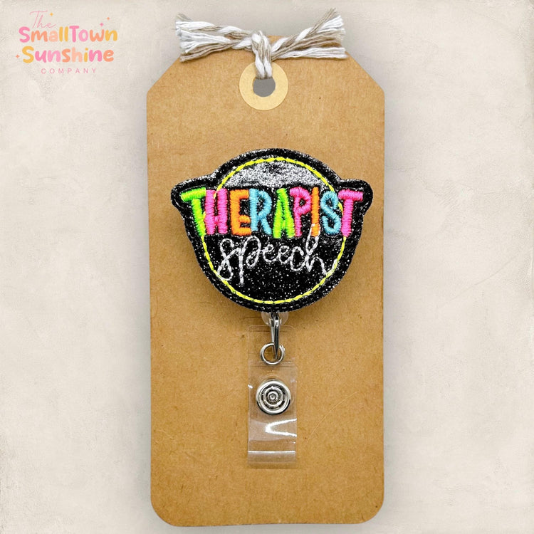 Speech Therapist Badge Topper
