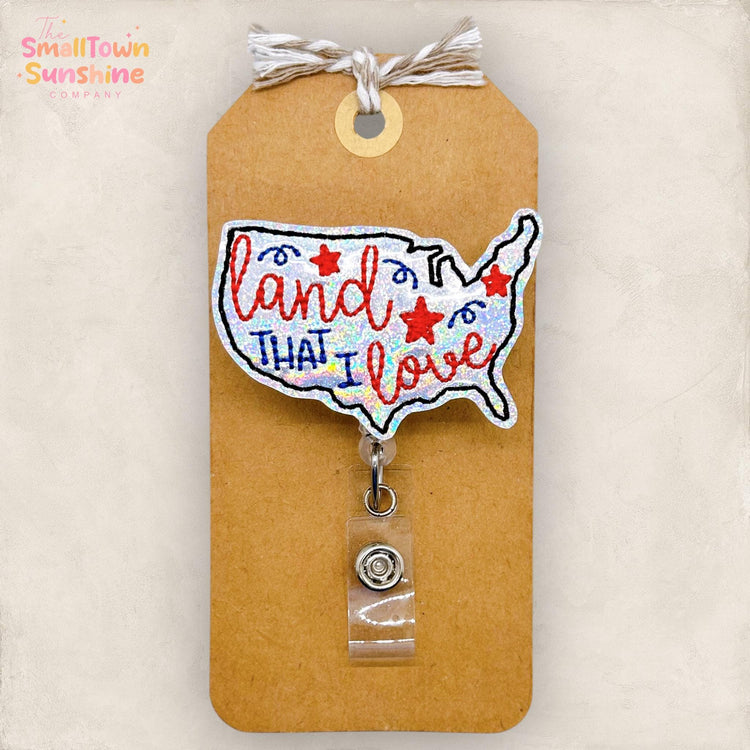 Land That I Love Badge Topper