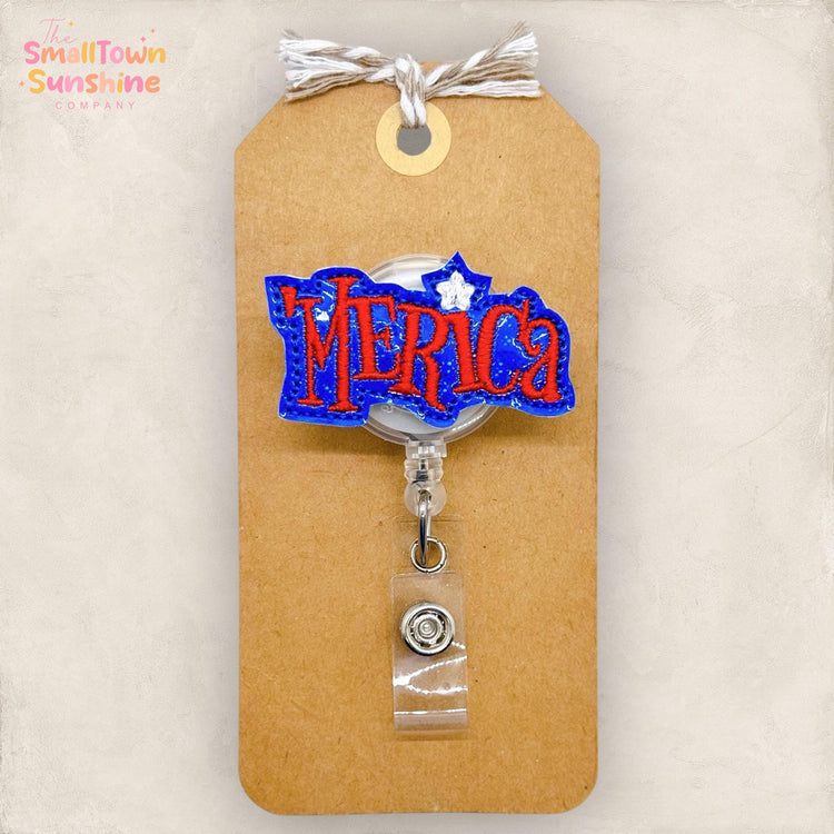 Merica Badge Topper