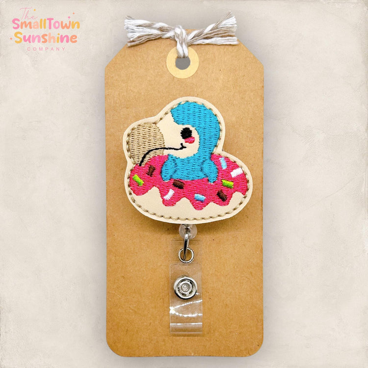 Dodo Donut Pool Float Badge Topper