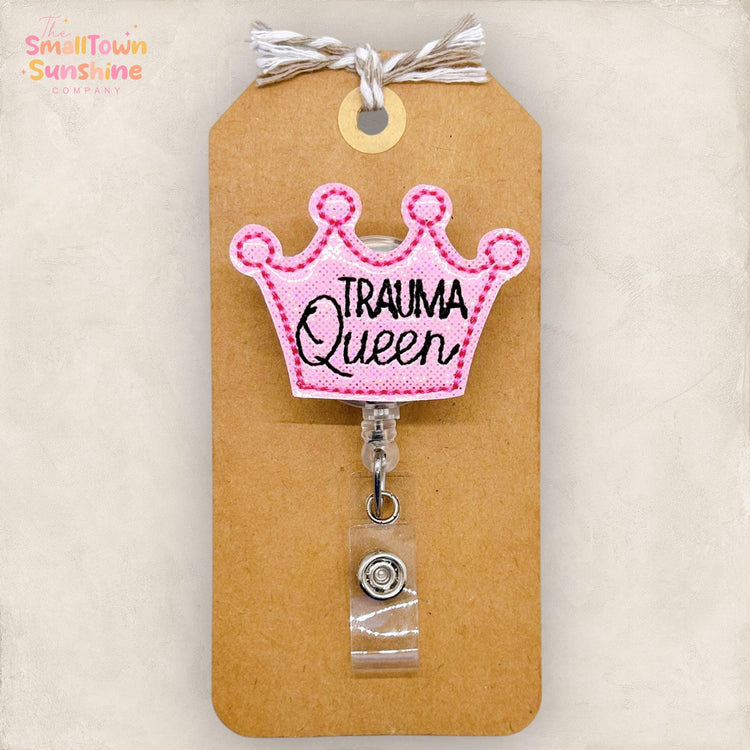 Trauma Queen Badge Topper