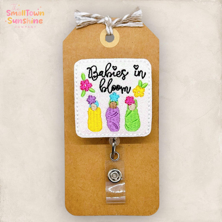 Babies in Bloom Badge Topper