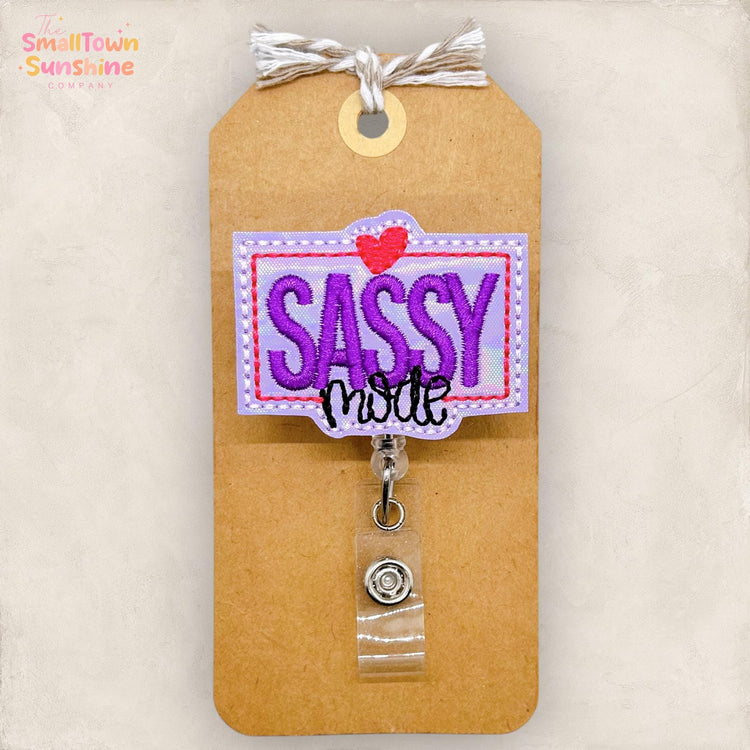 Sassy Mode Badge Topper