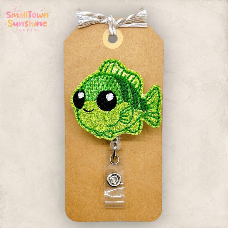 Bass Fish Badge Topper