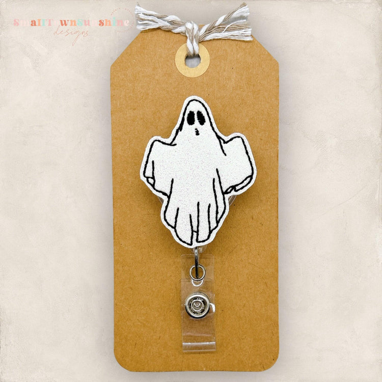 Spooky Ghost Badge Topper