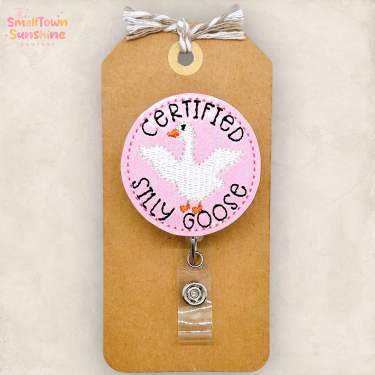 Certified Silly Goose Badge Topper