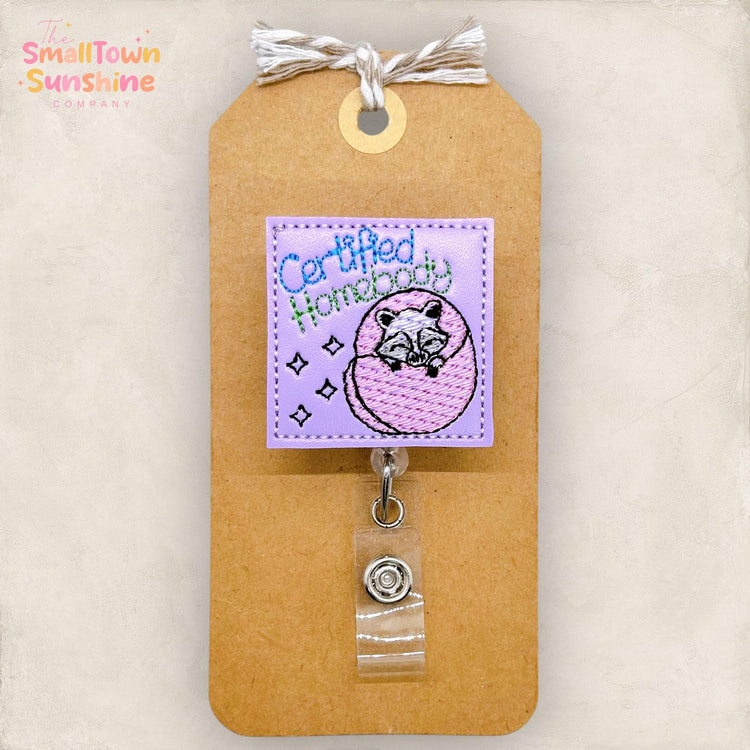 Certified Homebody Badge Topper