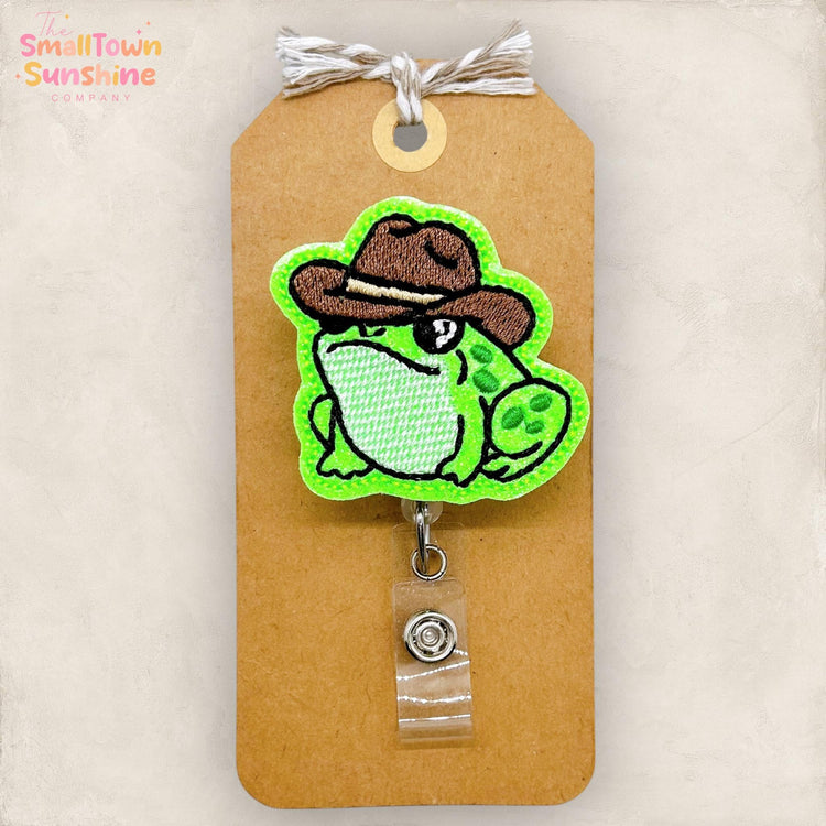 Western Frog Badge Topper