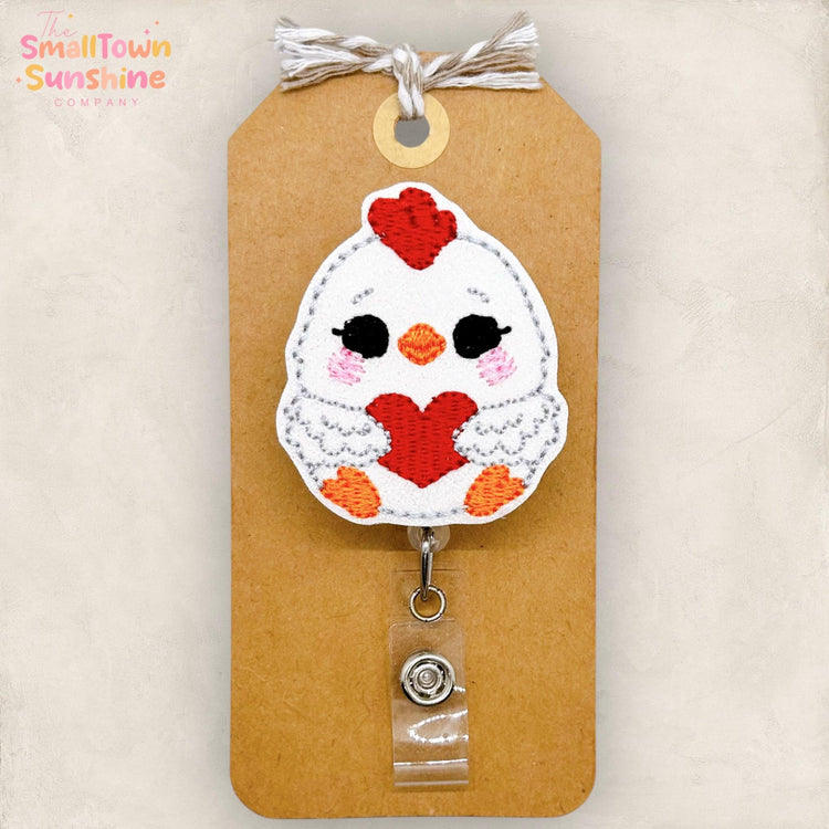 Chicken Love Badge Topper