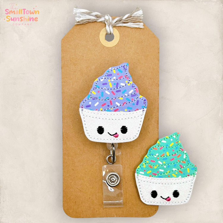 Sprinkle Fro-yo Badge Topper