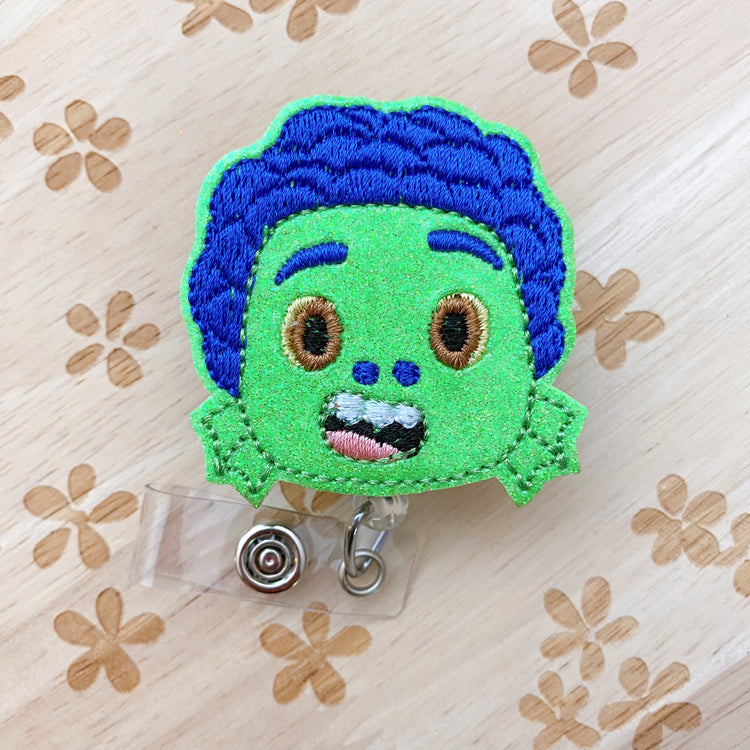 Luca Sea Monster Removable Badge Topper