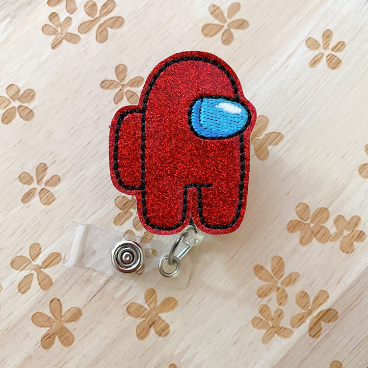 Red Imposter Removable Badge Topper