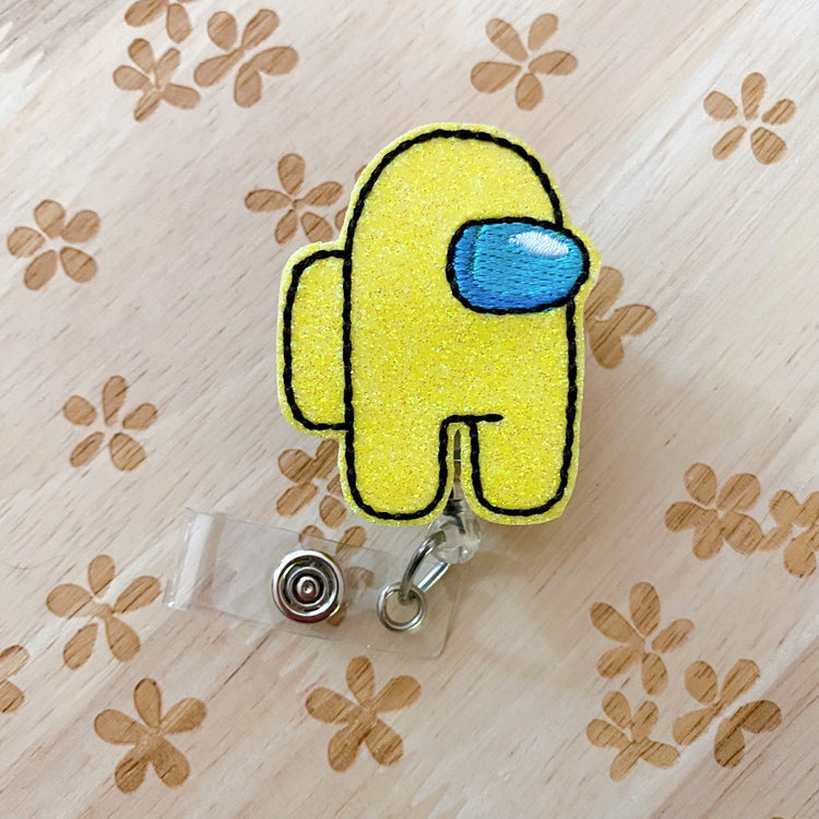 Yellow Imposter Removable Badge Topper