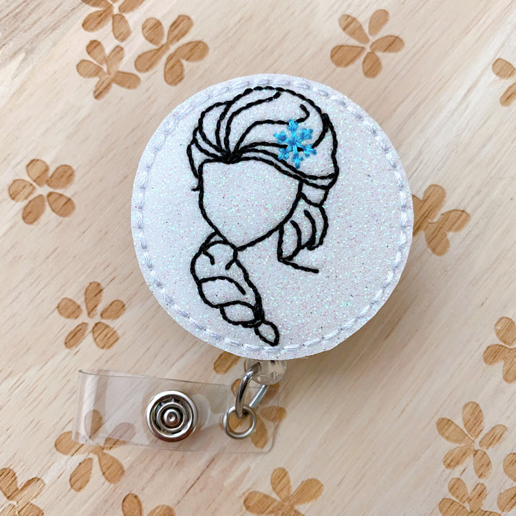 Elsa Removable Badge Topper