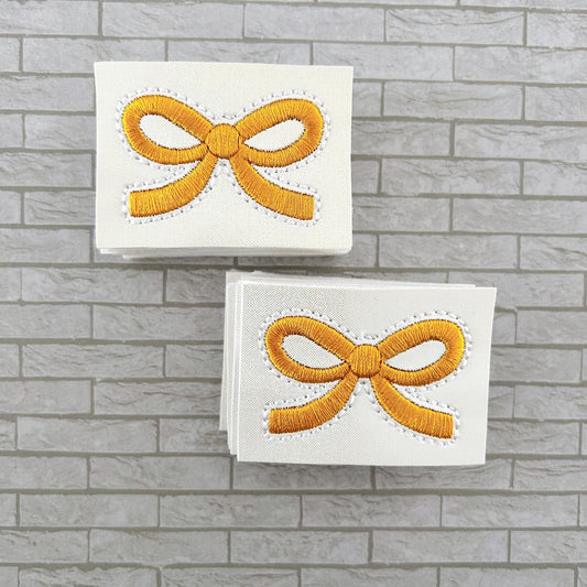 Destash - Gold Coquette Bow Feltie