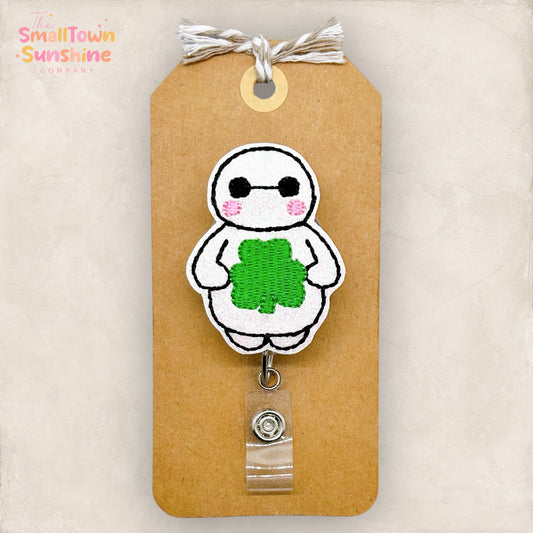 Shamrock Helper Friend Badge Topper