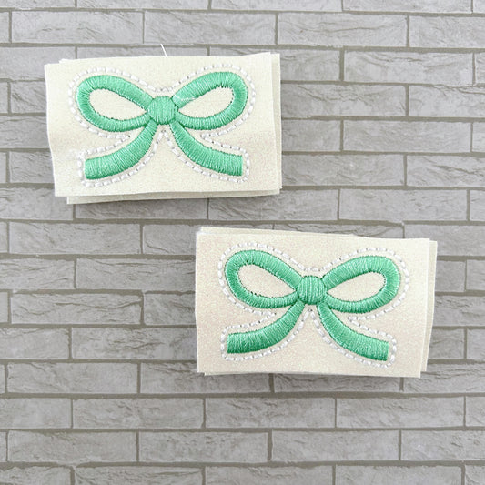 Destash - Mint Coquette Bow Feltie