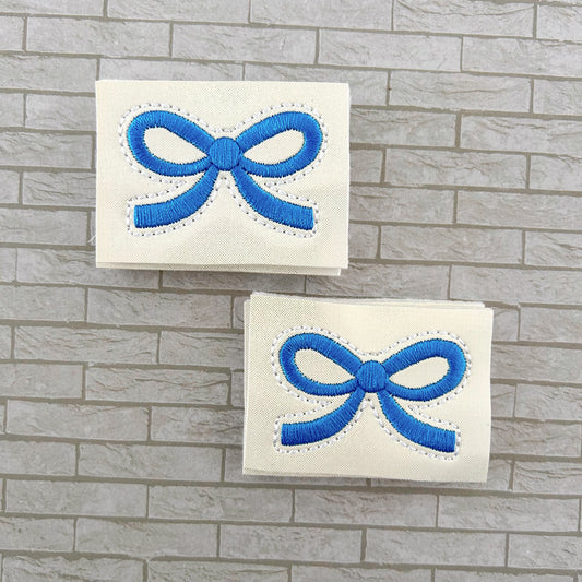 Destash - Blue Coquette Bow Feltie