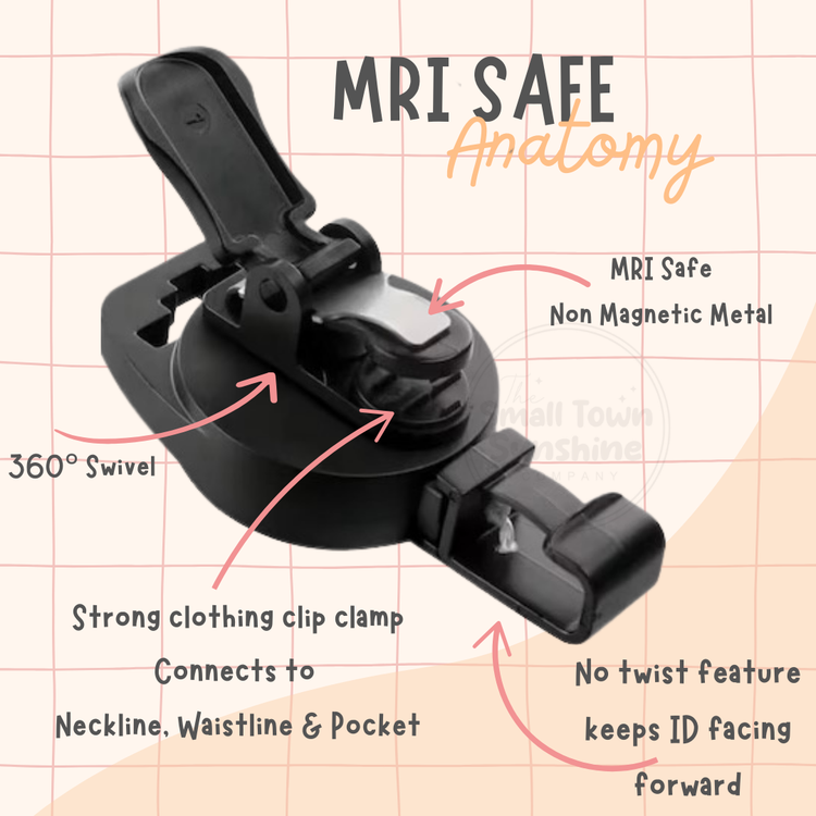Permanent Badge Reel Base Options