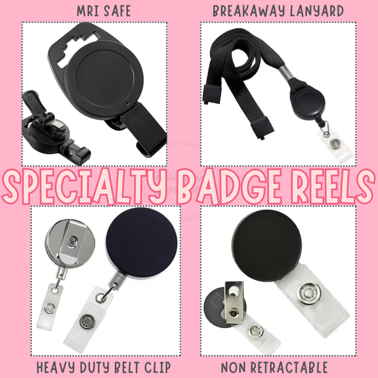 Permanent Badge Reel Base Options