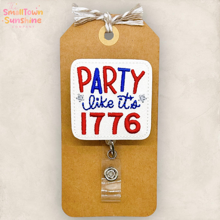 Party Like It’s 1776 Badge Topper