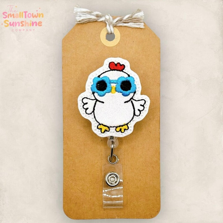 Groovy Chicken Badge Topper