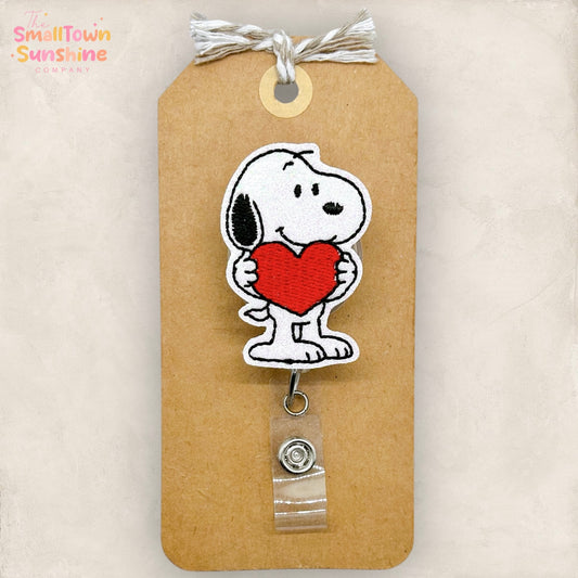 Big Love Beagle Badge Topper